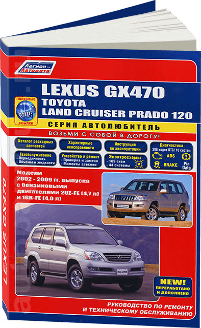 Lexus GX 470 / Land Cruiser Prado 120 с 2002 г серия Автолюбитель