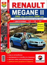 Renault Megane 2 с 2002 г ( рест 2006 г ) в цветных фотографиях