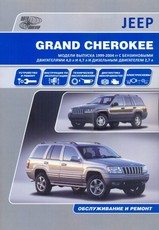 Книга Jeep Grand Cherokee WJ с 1999-2004 гг