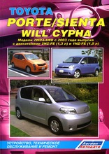 Toyota Porte / Sienta / Will Cypha c 2003 г