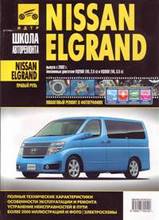 Nissan Elgrand с 2002 г в черно-белых фотографиях