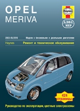 Opel Meriva с 2003 по 2010 гг