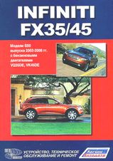 Infiniti FX35/45 с 2003 г