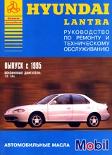 Книга Hyundai Lantra с 1995 г выпуска