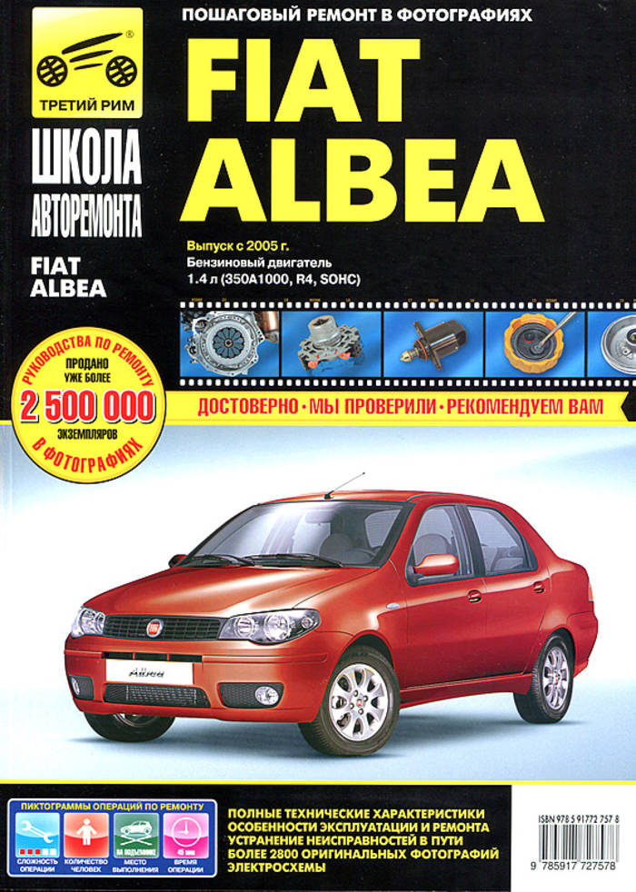 Fiat Albea с 2005 г в черно-белых фотографиях