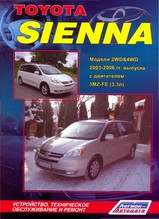 Toyota Sienna 2003-2006 г