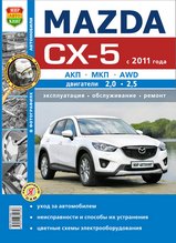Книга Mazda CX-5 с 2011 года в черно-белых фотографиях
