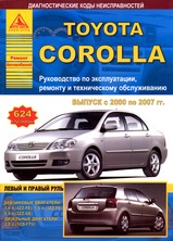 Toyota Corolla с 2000-2007 гг