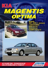 Kia Magentis / Optima с 2001 по 2006 гг