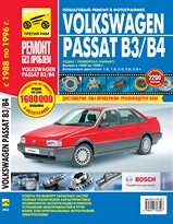VW Passat B3/B4 с 1988 по 1996 гг в цветных фотографиях