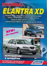 Hyundai Elantra XD с 2000-2010 гг издательство Легион-Автодата